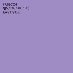 #A08CC4 - East Side Color Image